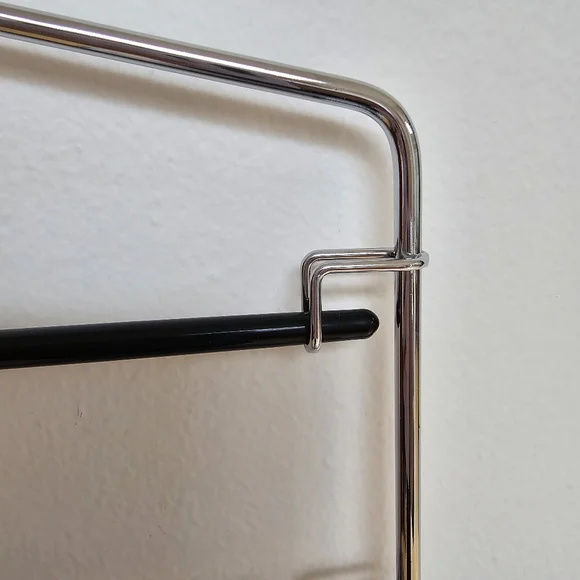 Chrome Metal 5-Tier Swing-Arm Hanger - Picture 3 of 5